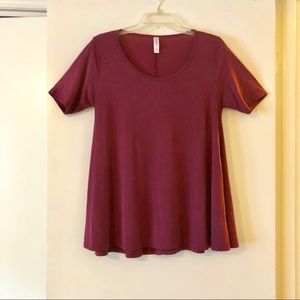 Burgundy Perfect Tee